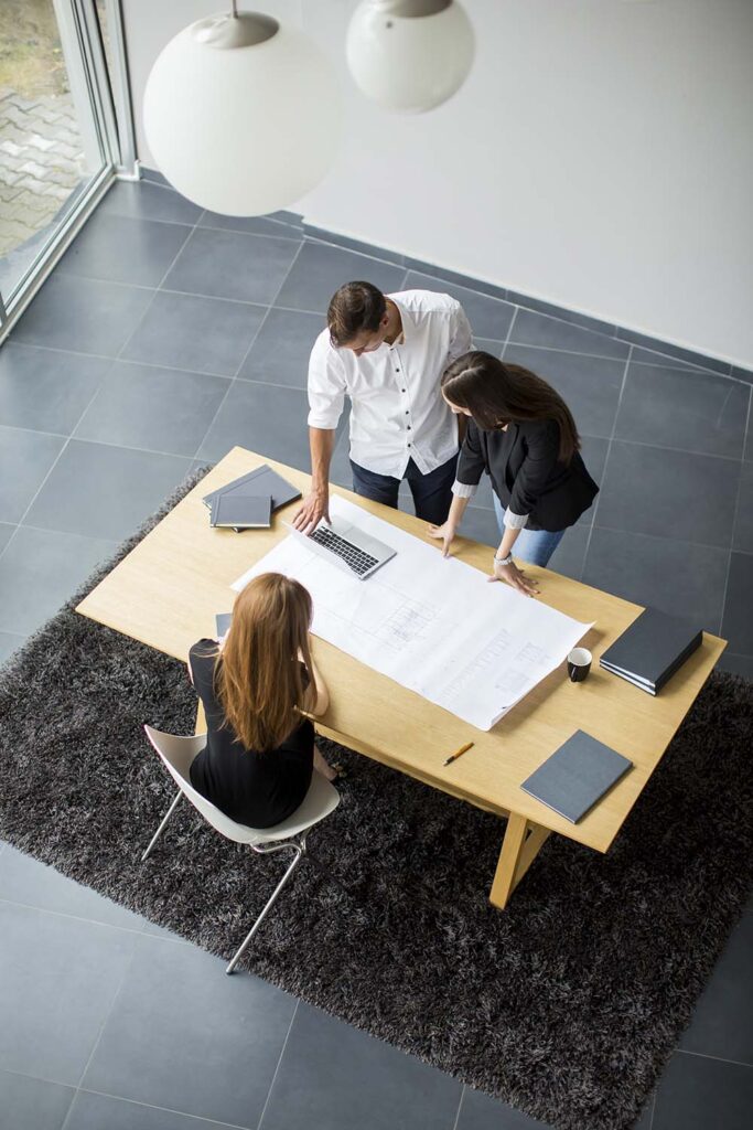 young people in the office 2ZTDX4M