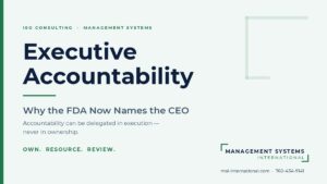 executive accountability