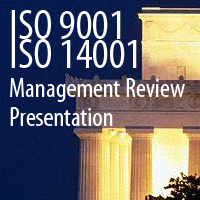 Q/EMS ISO 9001 and ISO 14001 Management Review Tool Kit from MSI
